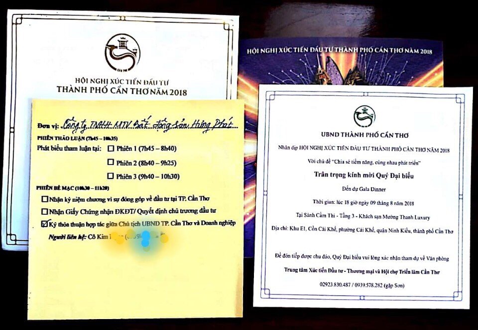 CÔNG TY TNHH MTV BẤT ĐỘNG SẢN HƯNG PHÁT VINH DỰ THAM GIA HỘI NGHỊ XÚC TIẾN ĐẦU TƯ THÀNH PHỐ CẦN THƠ NĂM 2018
