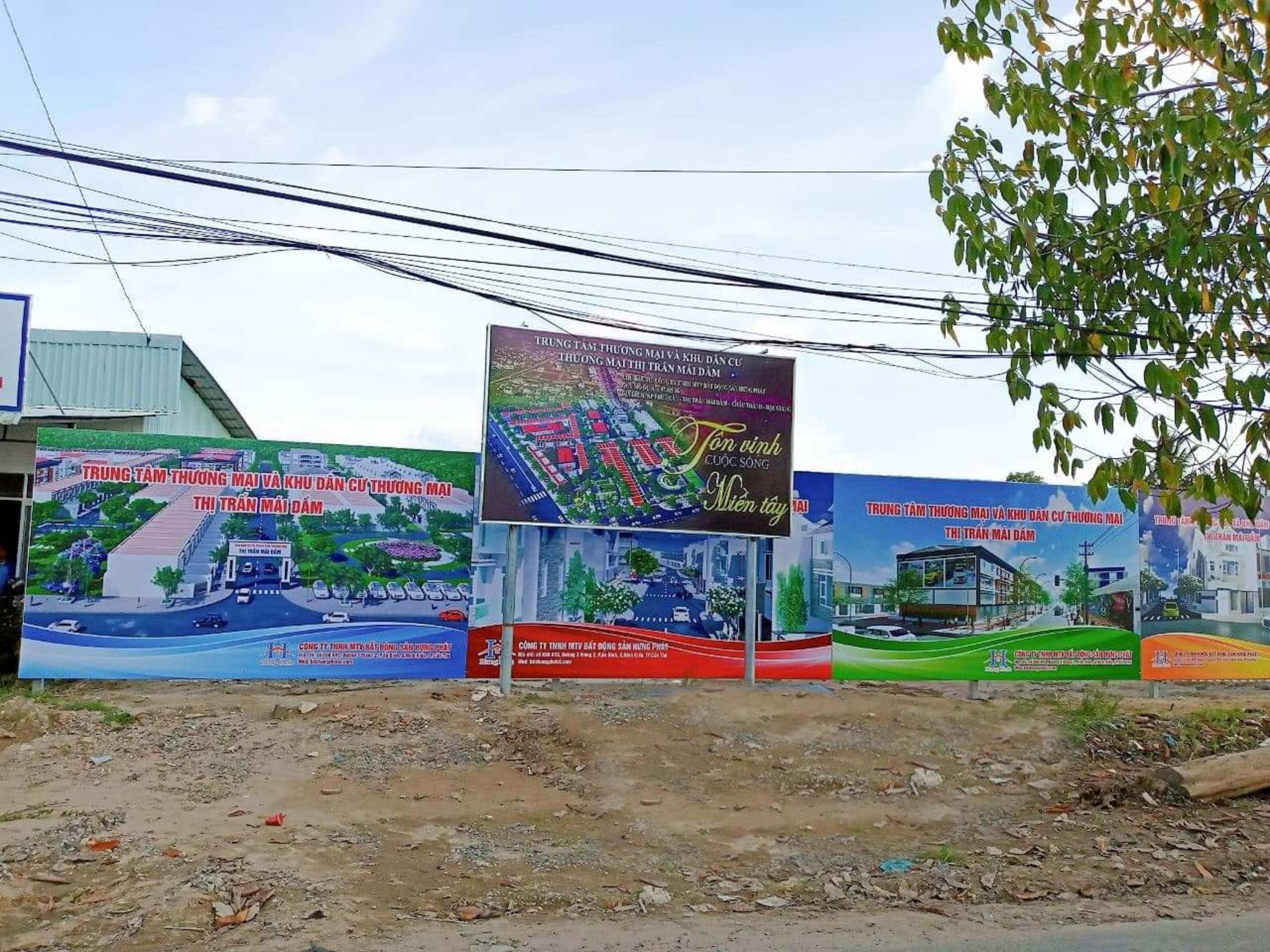 TIẾN ĐỘ THI CÔNG DỰ ÁN TRUNG TÂM THƯƠNG MẠI VÀ KHU DÂN CƯ THƯƠNG MẠI THỊ TRẤN MÁI DẦM